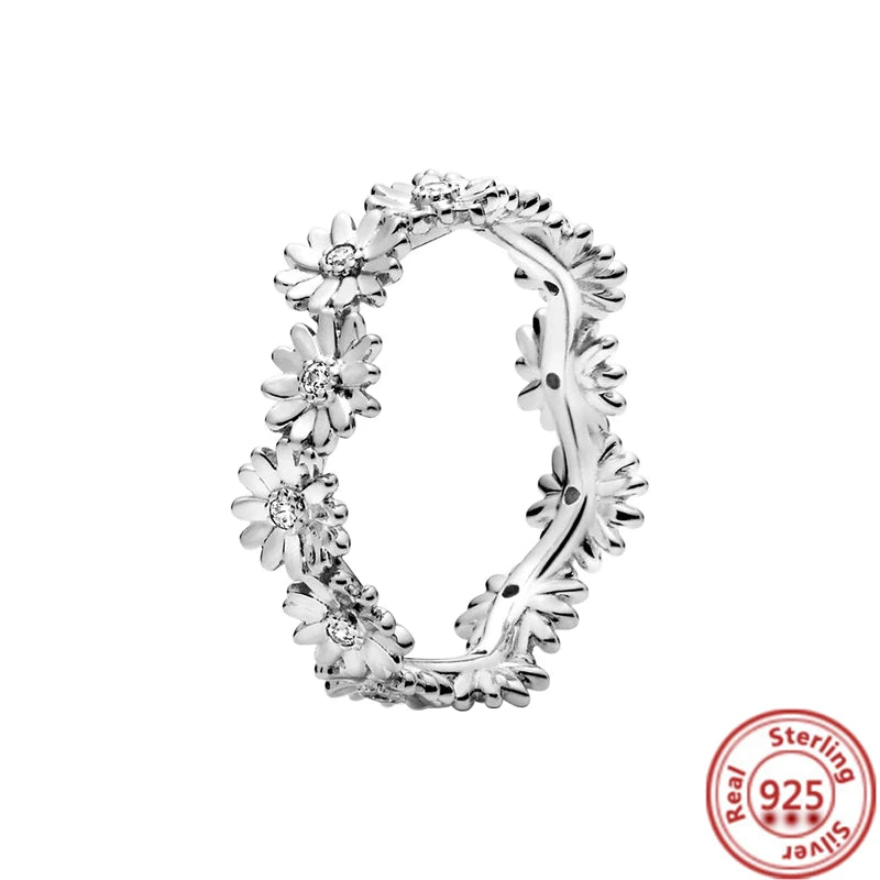 925 Silver Rings – Tiara Design with Cubic Zirconia SIZE 9