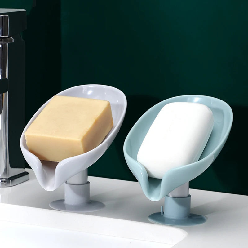 Plastic Soap Dish with Drainage – Modern and Compact Design