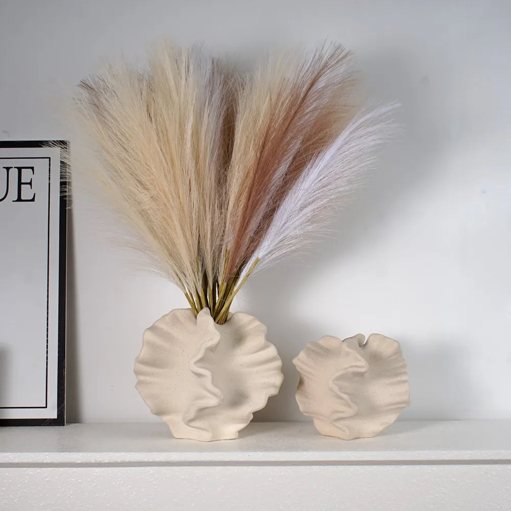 Coral Style Ceramic Vase – Modern and Nordic Decoration