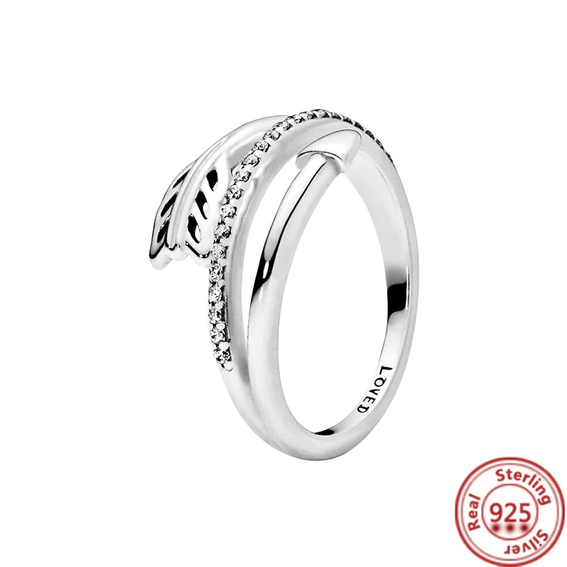 925 Silver Rings – Tiara Design with Cubic Zirconia SIZE 9
