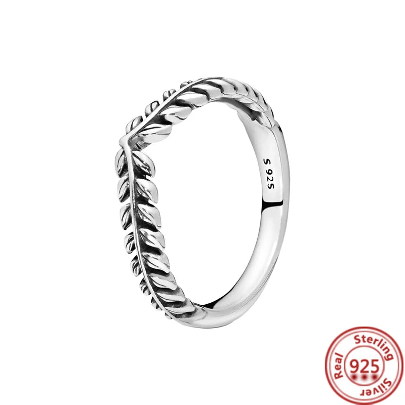 Anillos de Plata 925 – Tiara de Princesa con Zirconia Cúbica TAMAÑO 8