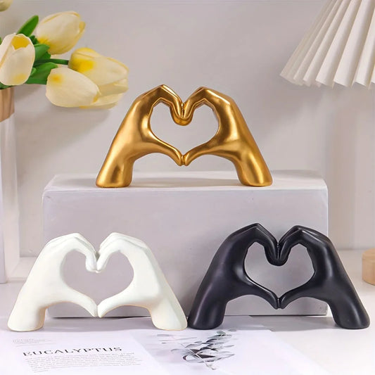 Love Gesture Sculpture – Modern and Elegant Decoration