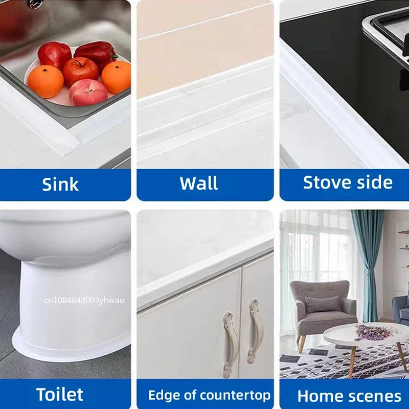 Waterproof Sealing Tape for Kitchen and Bathroom – Strong and Easy to Apply