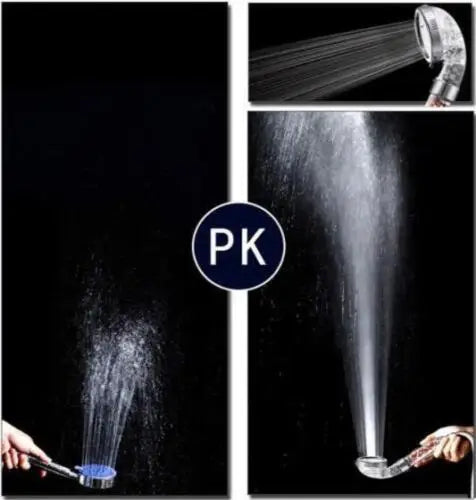 Cabezal de Ducha de Alta Presión con Filtro y 3 Modos – Ahorro de Agua y Efecto SPA