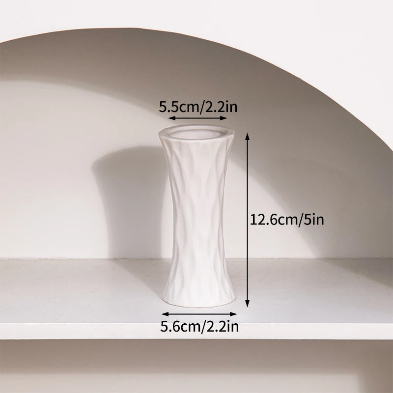 Nordic Style Ceramic Vase – Minimalist Home Decor