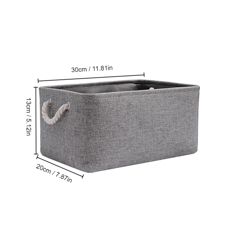 Foldable Linen Storage Basket – Versatile and Functional