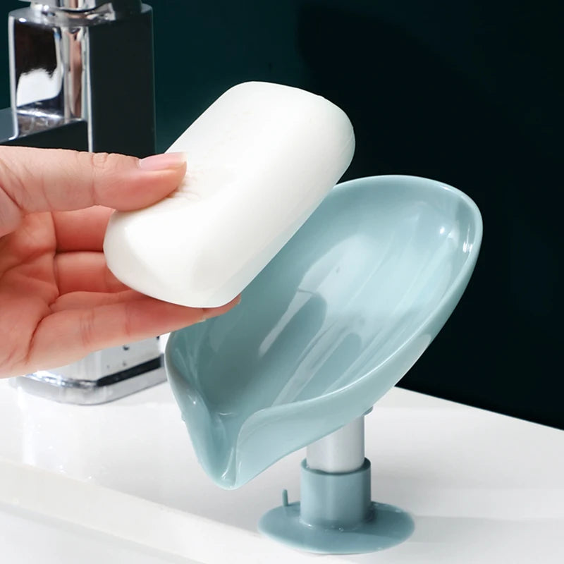 Plastic Soap Dish with Drainage – Modern and Compact Design