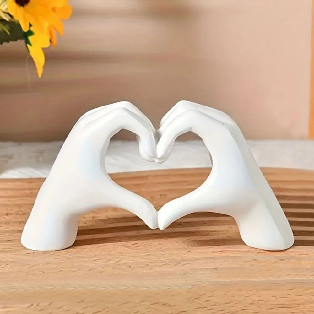 Love Gesture Sculpture – Modern and Elegant Decoration