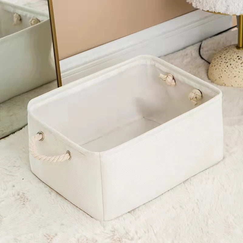 Foldable Linen Storage Basket – Multipurpose Organizer