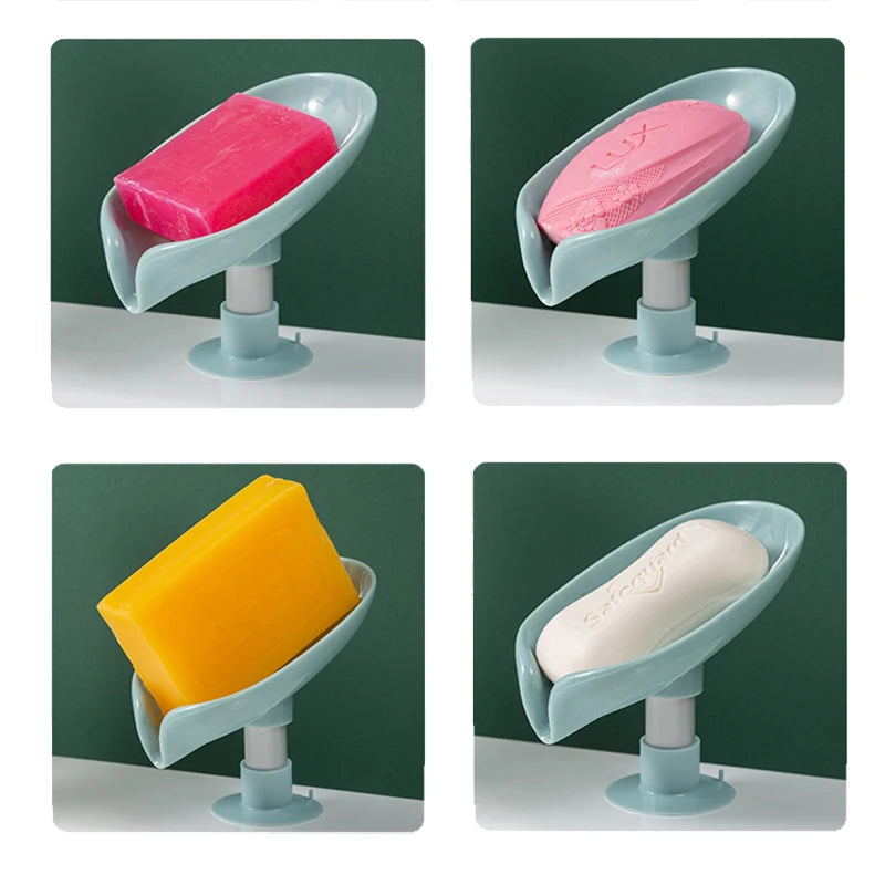 Plastic Soap Dish with Drainage – Modern and Compact Design