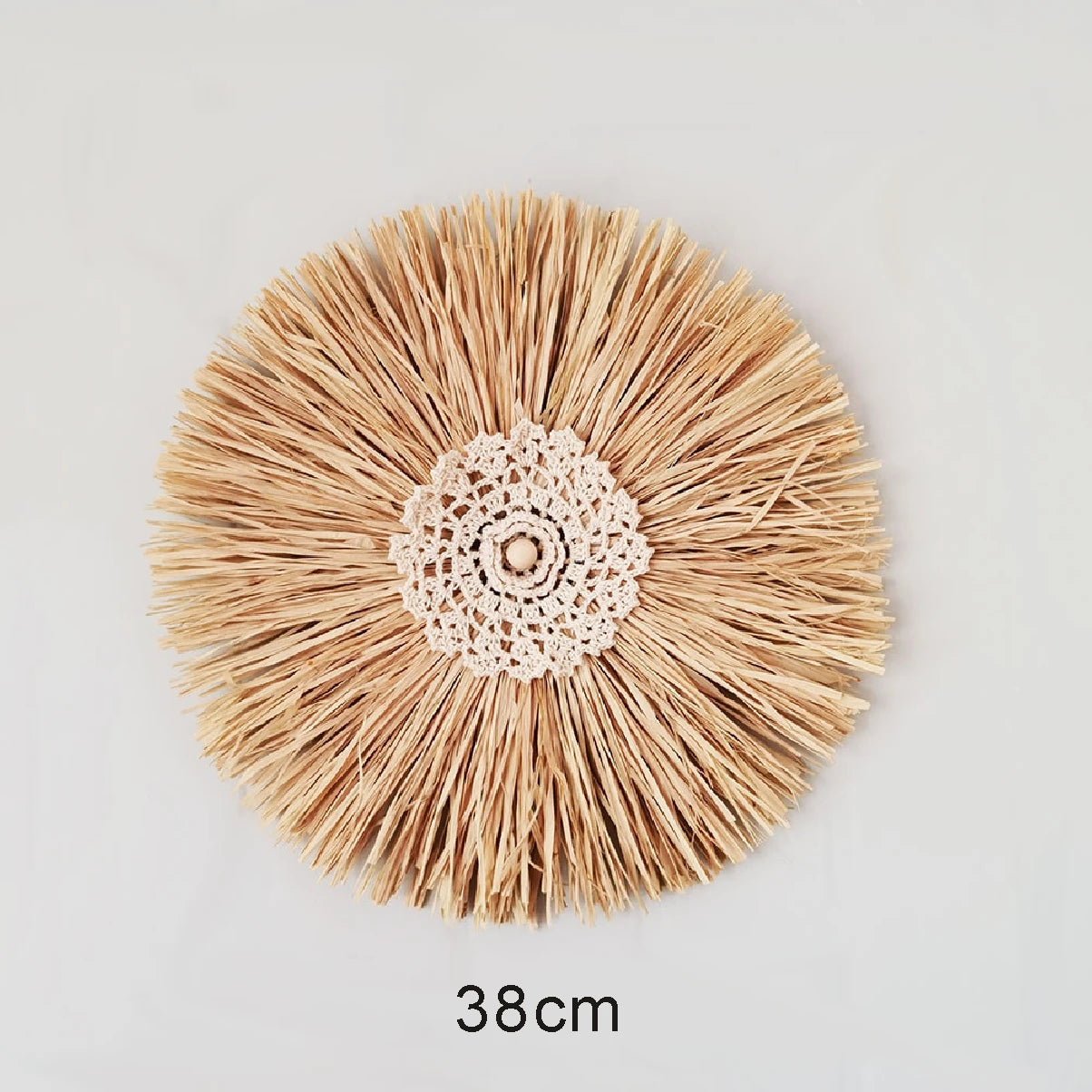 Decorative Wicker Mirror – Natural and Handcrafted Style