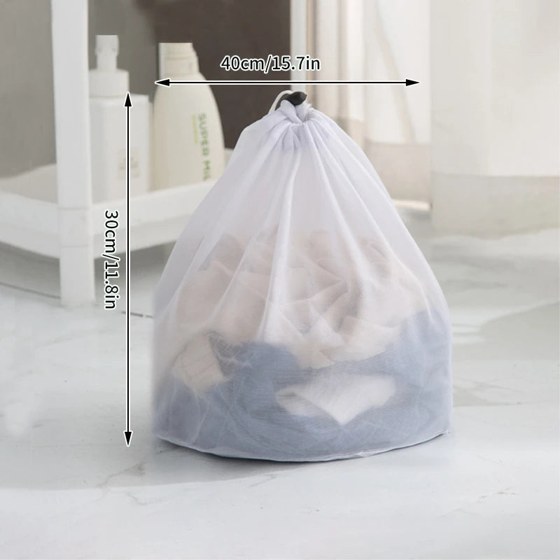 Foldable Waterproof Laundry Basket – Cotton and Linen with Bamboo Handles