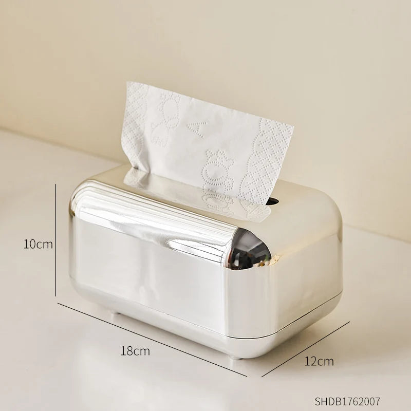 Luxury Gold Tissue Box – Modern Home &amp; Office Decor