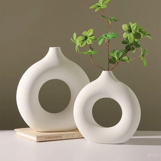 Decorative Ceramic Imitation Vase – Modern and Minimalist Design