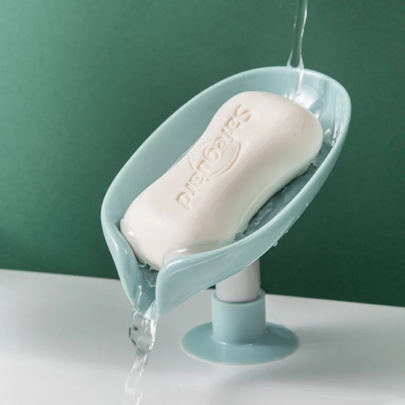 Plastic Soap Dish with Drainage – Modern and Compact Design