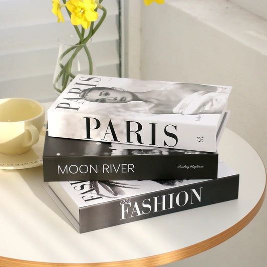 Set of 3 Luxury Decorative Books – Home and Office Accessories