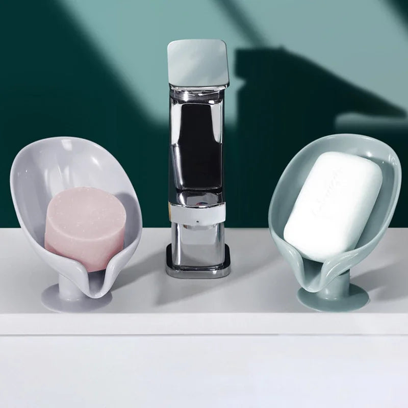 Plastic Soap Dish with Drainage – Modern and Compact Design