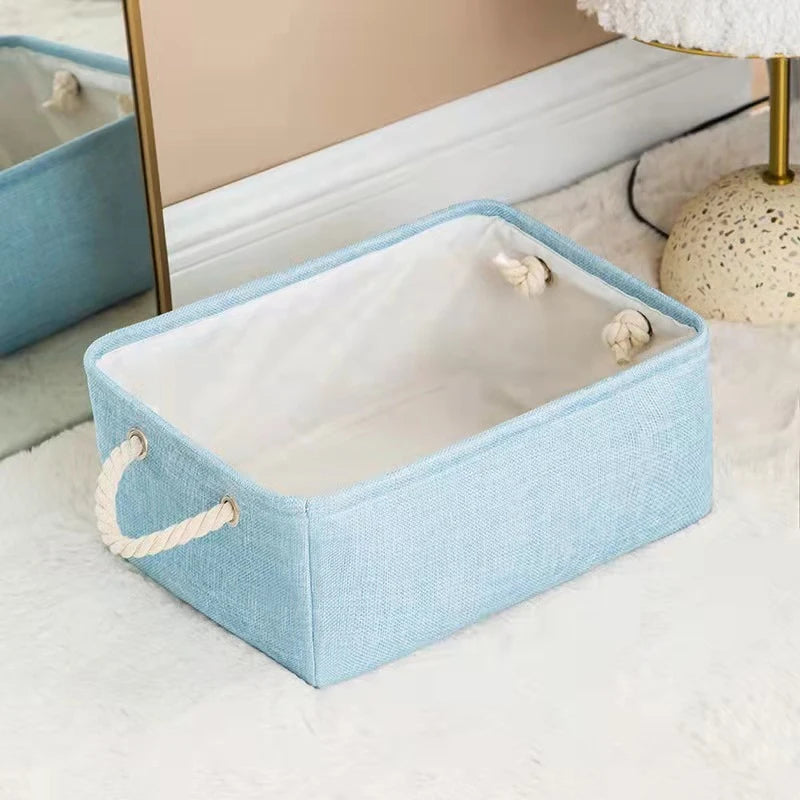 Foldable Linen Storage Basket – Multipurpose Organizer